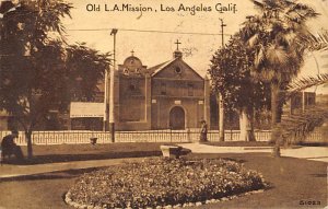 Old L.A.Mission Los Angeles California  