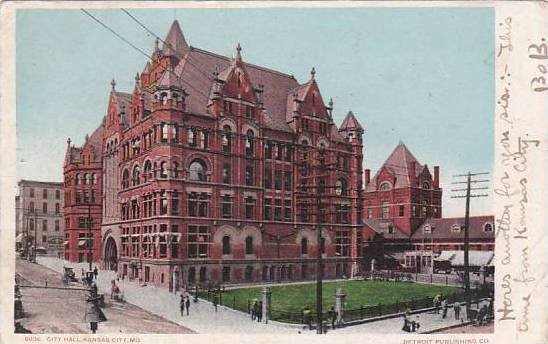 Missouri Kansas City City Hall 1905