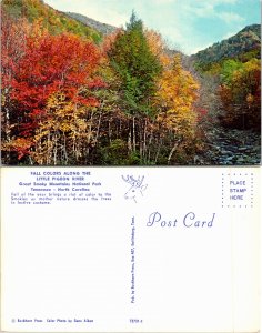 Fall Colors Along the Little Pigeon River, Great Smoky Mountains National Par...