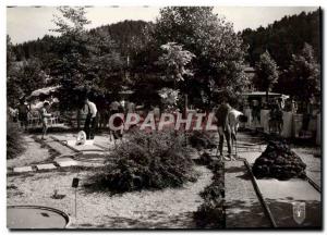 Modern Postcard Lac Chambon Miniature Golf