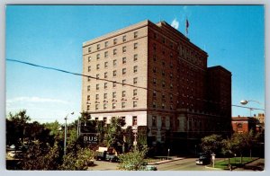 Hotel Saskatchewan, Regina SK, Canada, Vintage Chrome Postcard #1