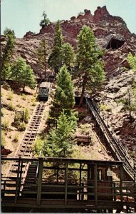 Colorado, Colorado Springs - Incline Cable Car - [CO-451]