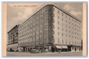 c1920's The Albany, Denver's Newest Hotel Denver Colorado CO Antique Postcard 