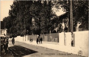 CPA COLOMBES Entrée du Stade (413443)