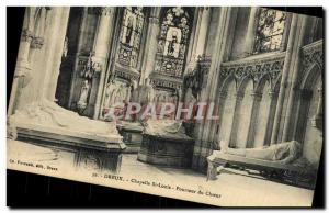 Old Postcard Dreux Chapelle St Louis Circumference Choir