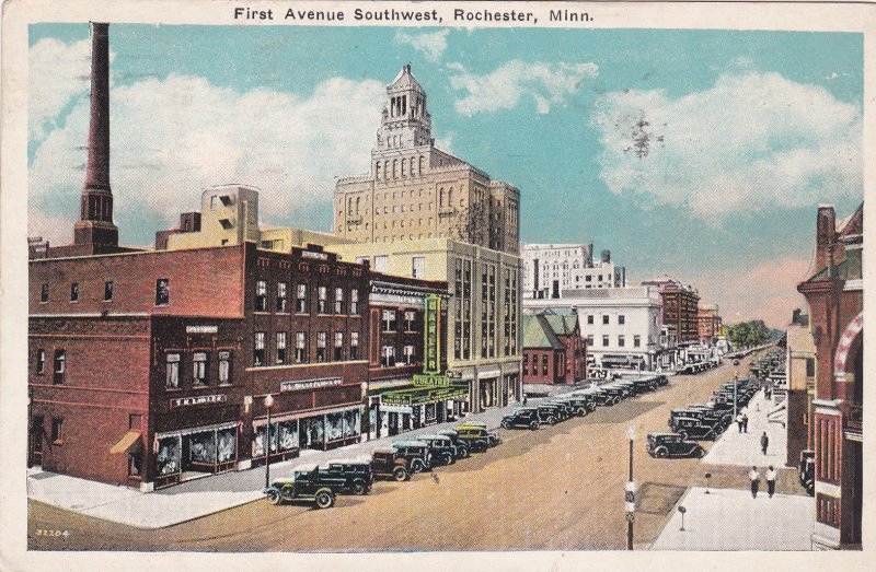 ROCHESTER , Minnesota , 1931 ; First Avenue SouthWest