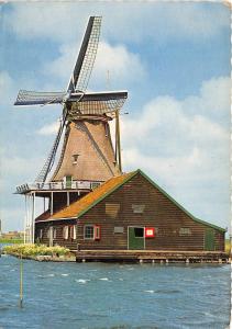 BR13551 Zaandam Octagonal colour mill wind mill moulen a vent  netherlands