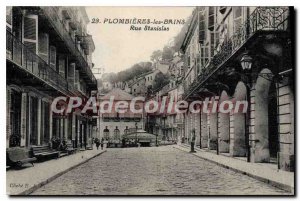 Old Postcard Plombieres Les Bains St. Stanislaus