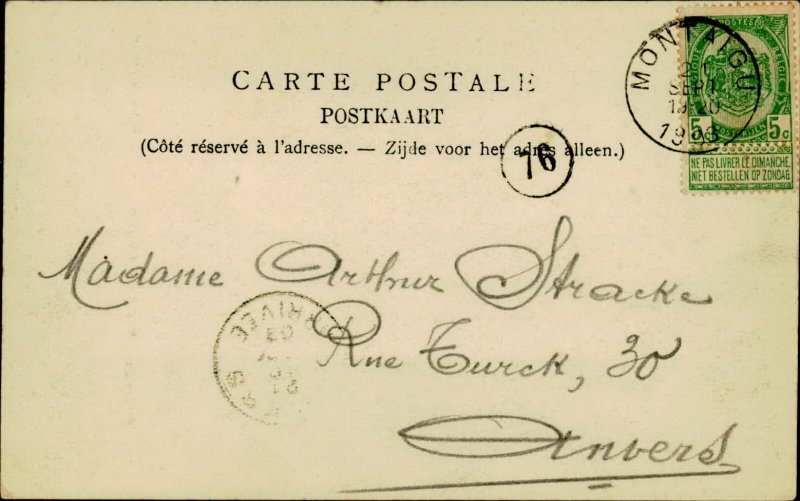 B576 Belgium Notre Dame of Montaigu Basilica of Our Lady of Scherpenheuvel 1903