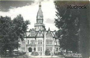 IL, Pittsfield, Illinois, Court House, L.L. Cook, RPPC