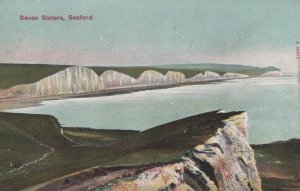 Sussex Postcard - Seven Sisters, Seaford   RS24663