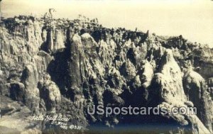 Real Photo - Hells Half Acre, Wyoming