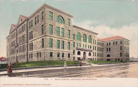 Washington Seattle High School 1908