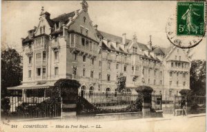 CPA Compiegne- Hotel du Pont Royal FRANCE (1009088)