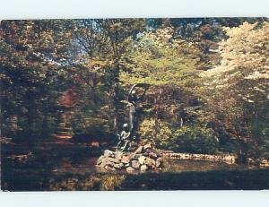 Unused Pre-1980 MEMORIAL FOUNTAIN Long Island - Oyster Bay New York NY hn0396