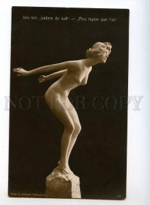 246130 NUDE Nymph FAIRY Jumping by EBBE Vintage ART NOUVEAU PC