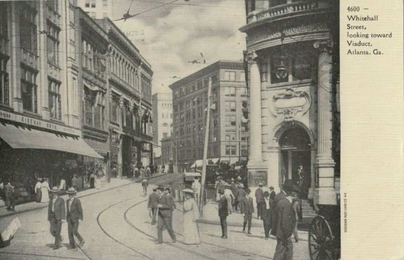 ATLANTA, Georgia, 1901-07; Whitehall Street