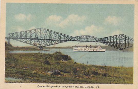 Canada Quebec Pont de Quebec Bridge