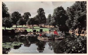 CLIFTONVILLE KENT UK THE LAKE AT DANE PARK PHOTO POSTCARD