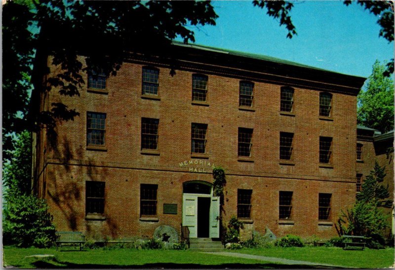 Massachusetts Deerfield The Memorial Hall Museum 1987