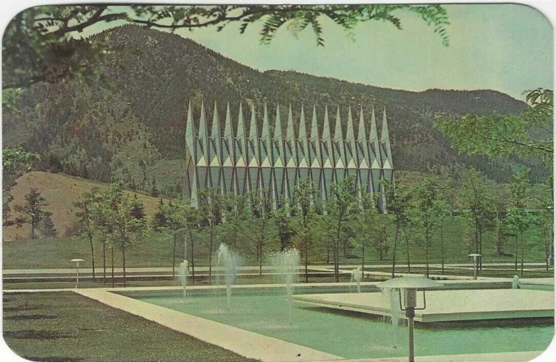 VTG Postcard, U.S. Air Force Academy, Colorado Springs, Colorado 