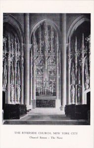 Chancel Screen The Nave The Riverside Church New York City New York