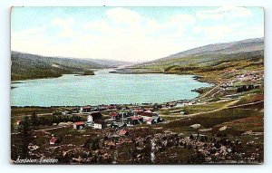 AREDALEN, Sweden ~ BIRDSEYE VIEW of CITY c1910s  Postcard