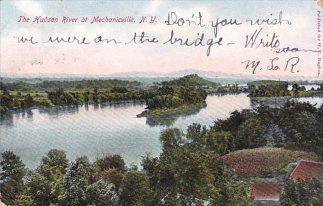 New York Mechanicville The Hudson River 1906