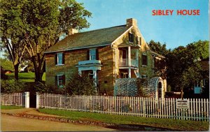 Sibley House Minnesota MN Museum Postcard VTG UNP Dexter Vintage Unused Chrome 