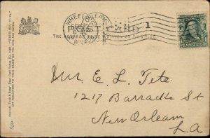 Wheeling WV Mt. De Chantal Academy c1905 TUCK Postcard