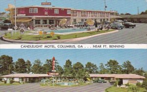 Georgia Columbus Candlelight Motel & Restaurant 1959