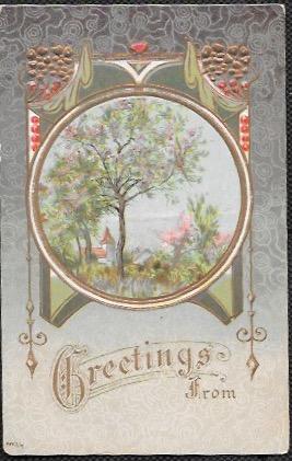 US Mint Greeting Card, embossed - old.  Just Wow.