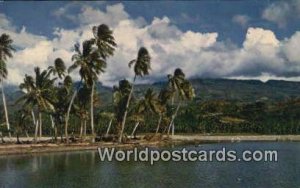 Polnesian Scenery, Tahiti International Airport Tahiti French Polynesia Unused 