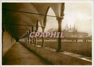 Postcard Modern Certosa di Pavia veduta del Chiostro Grande