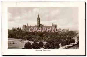 Old Postcard Glasgow University