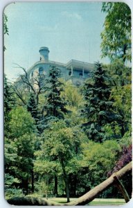 Postcard - Chapultepec Castle and woods - Mexico City, Mexico