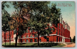 Grand Rapids Michigan~Central Public High School Open 1911~~1913 Postcard