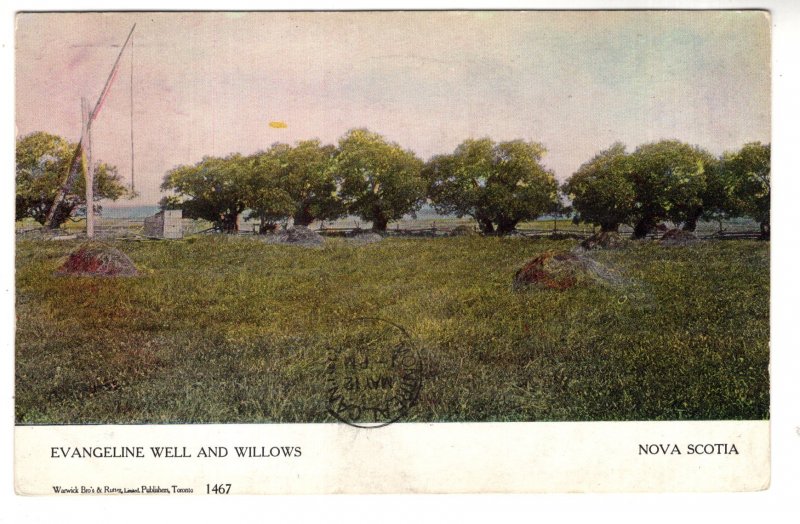 Evangeline Well and Willows, Nova Scotia Warwick, Used