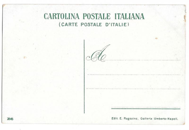 Italy Napoli Interno della Villa Nazionale Ragozino Postcard