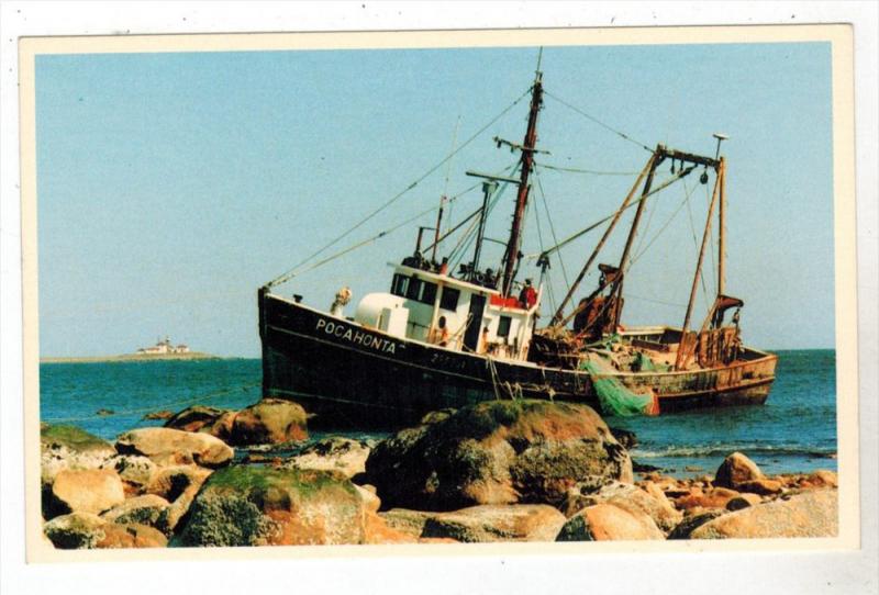 Rhode Island  Pocahonta Fishing Boat Aground