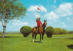 Canada Royal Canadian Mounted Police On Horseback