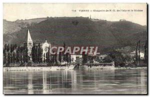 Vienna Postcard Old Chapel of ND & # 39Isle and Rhone