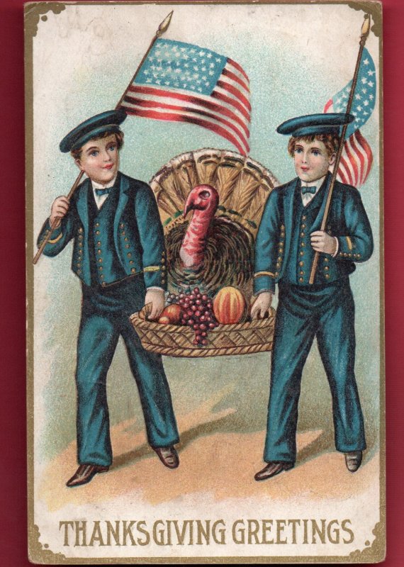 11341 Thanksgiving Greetings - 1911