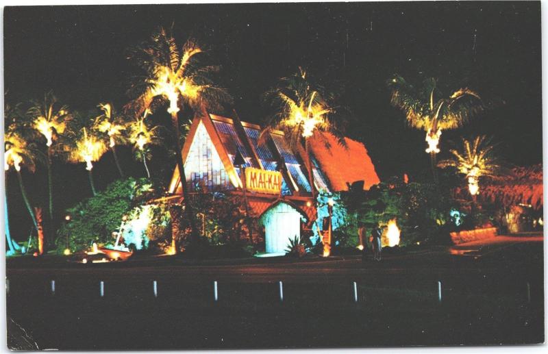 Mai-Kai Polynesian Restaurant, Ft. Lauderdale FL Vintage Postcard H20