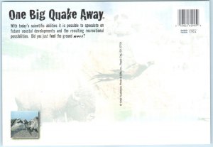 Postcard - One Big Quake Away, Mount Rushmore Yacht Club - South Dakota 