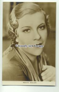 b3243 - Film Actress - Renate Muller - postcard by Film Weekly