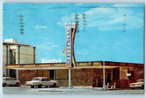 Ocala Florida Postcard Randy's Restaurant Silver Springs Boulevard c1968 Vintage