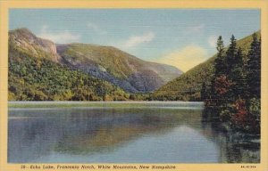 New Hampshire White Mountains Echo Lake Franconia Notch