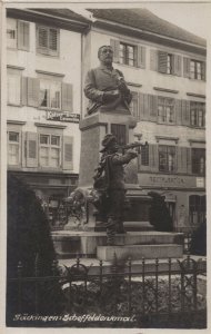 Sackingen Denkmal Restaurant Germany Joseph Victor Postcard