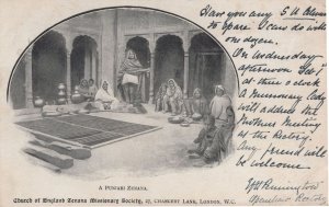 A Punjabi Zenana Church Of England Missionary Society Old Postcard